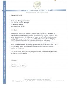 Recommendation Letter From Pegasus Home Health Care within proportions 2550 X 3300