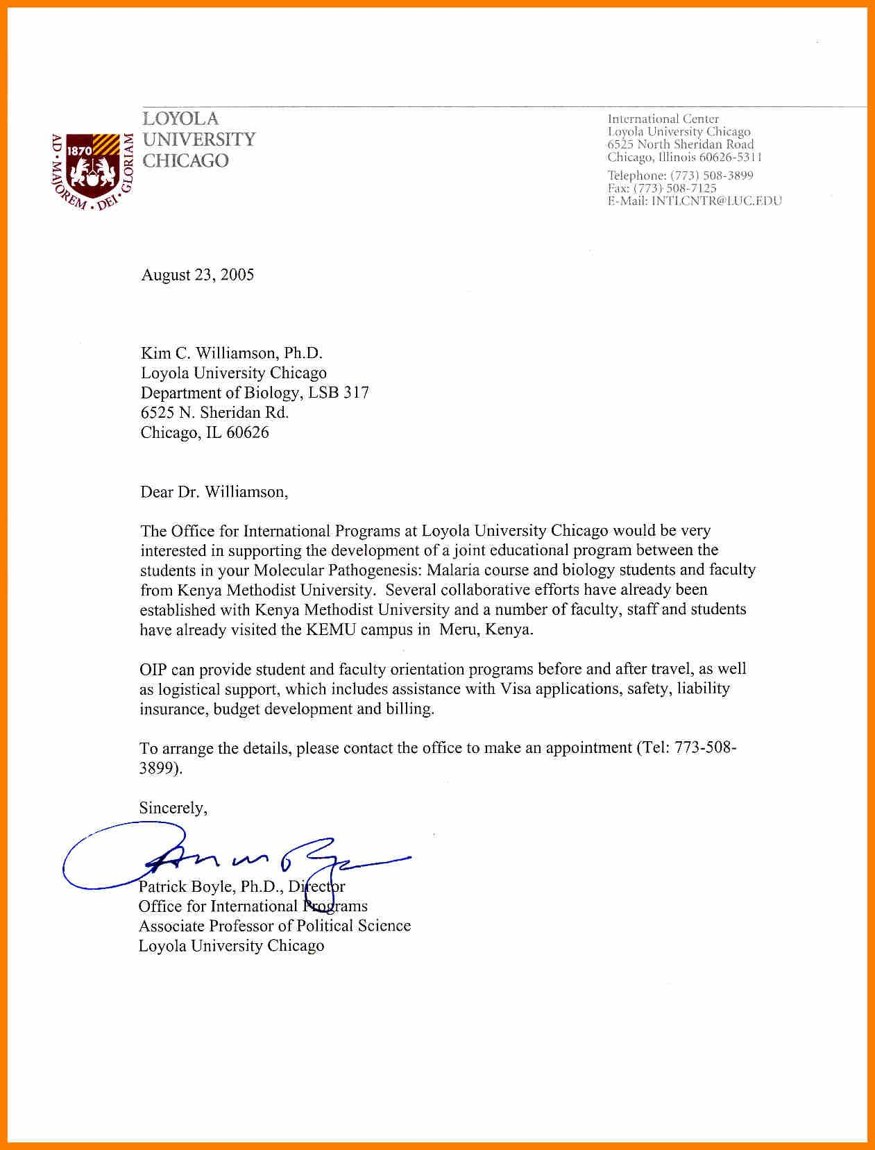 Recommendation Letter From University To Student Yahoo within measurements 1261 X 1657