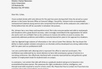 Recommendation Letter Sample For A Business School Student throughout dimensions 1000 X 1000