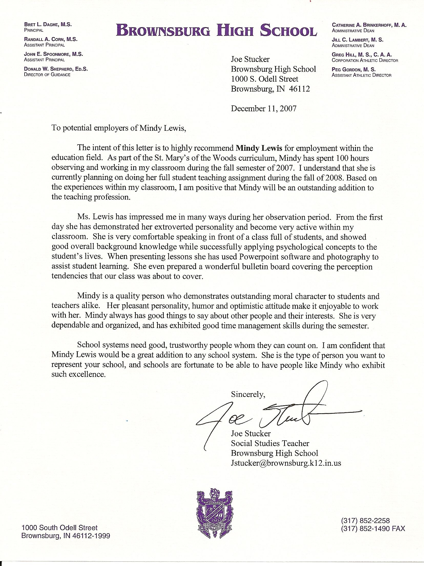 Recommendation Letter Sample For Teacher From Student Http regarding dimensions 1655 X 2212