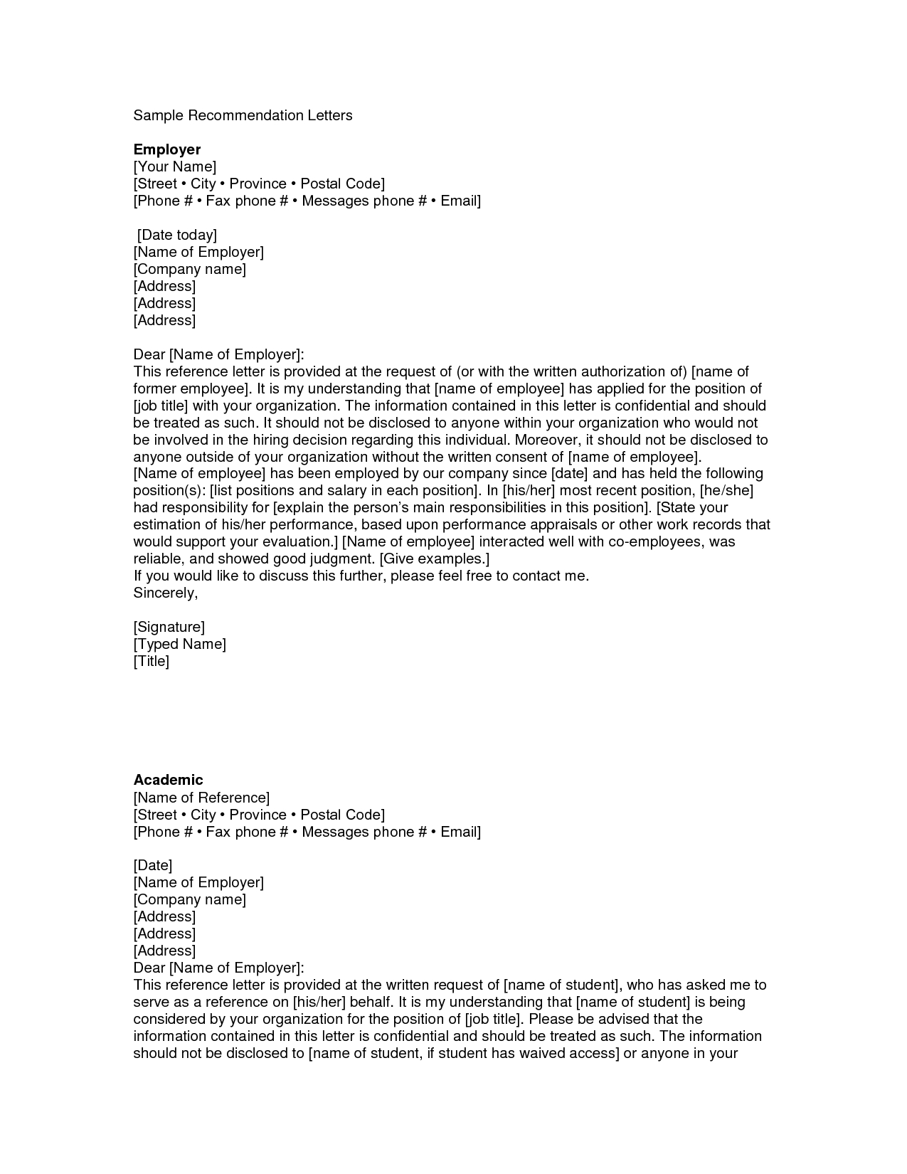 Recommendation Letter Template For Student Templates Free in dimensions 1275 X 1650