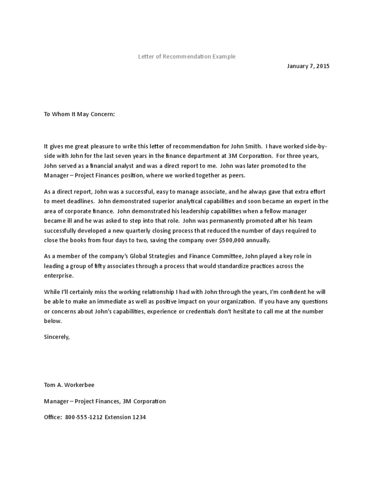 Recommendation Letter Templates 8 Free Templates In Pdf throughout proportions 768 X 1024