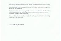 Recommendation Letters Building Contractor intended for dimensions 1700 X 2338