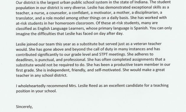 Recommendations Written For Leslie Reed pertaining to measurements 1448 X 1811