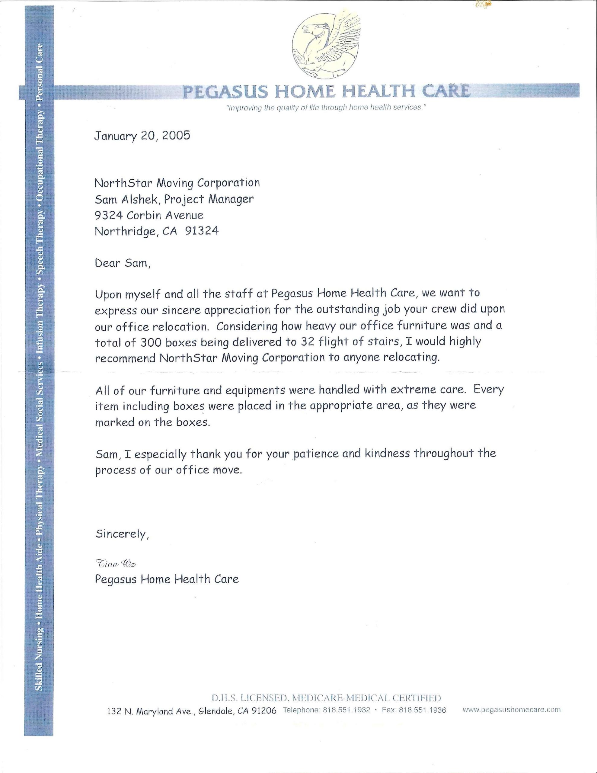 Reference Letter For A Home Health Aide Enom within proportions 2550 X 3300
