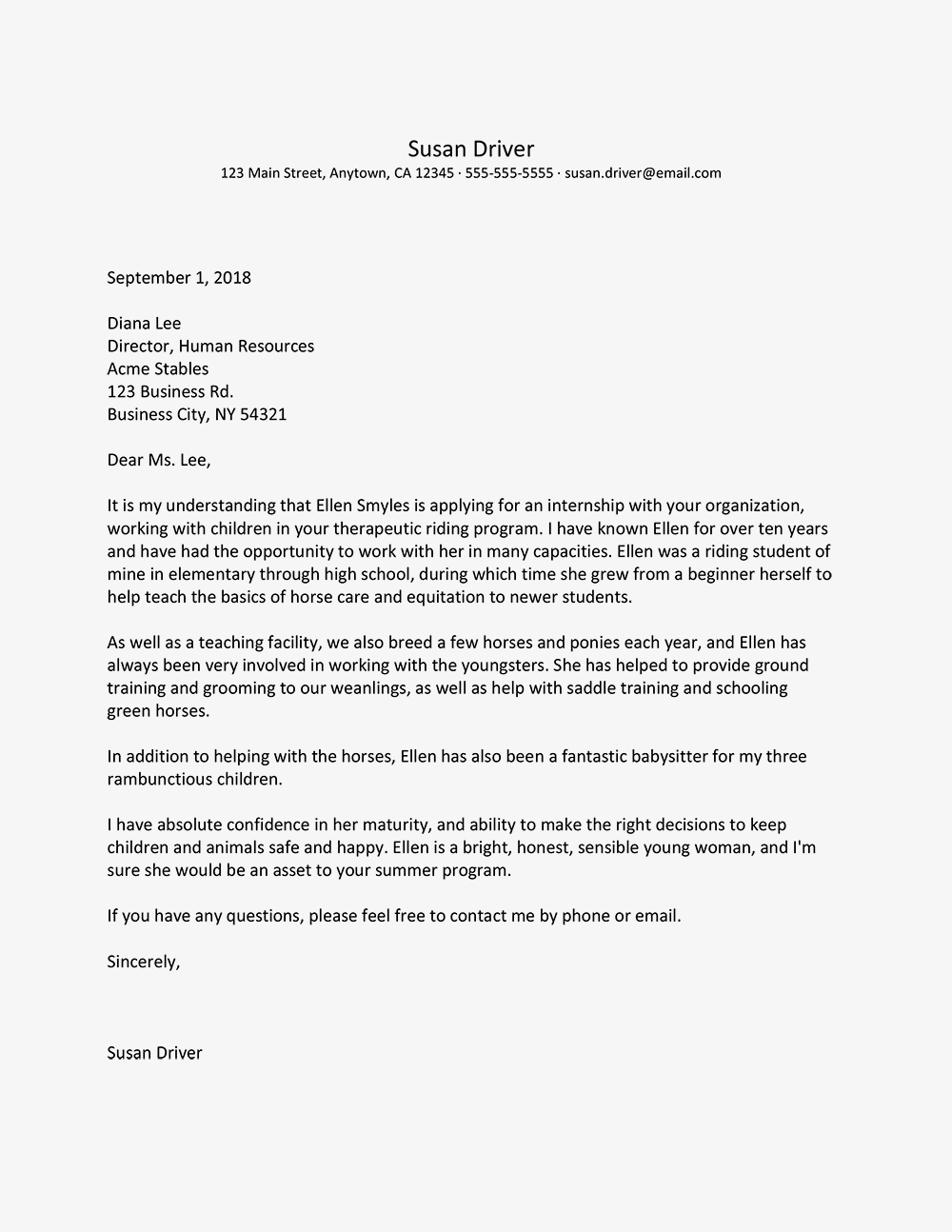 Reference Letter For Internship Debandje regarding sizing 1000 X 1294