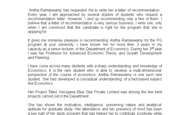 Reference Letter From Professor Templates At throughout measurements 816 X 1056