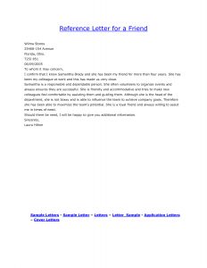 Reference Letter Sample For A Friend Yahoo Search Results regarding sizing 1275 X 1650