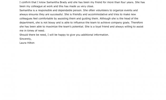 Reference Letter Sample For A Friend Yahoo Search Results within size 1275 X 1650