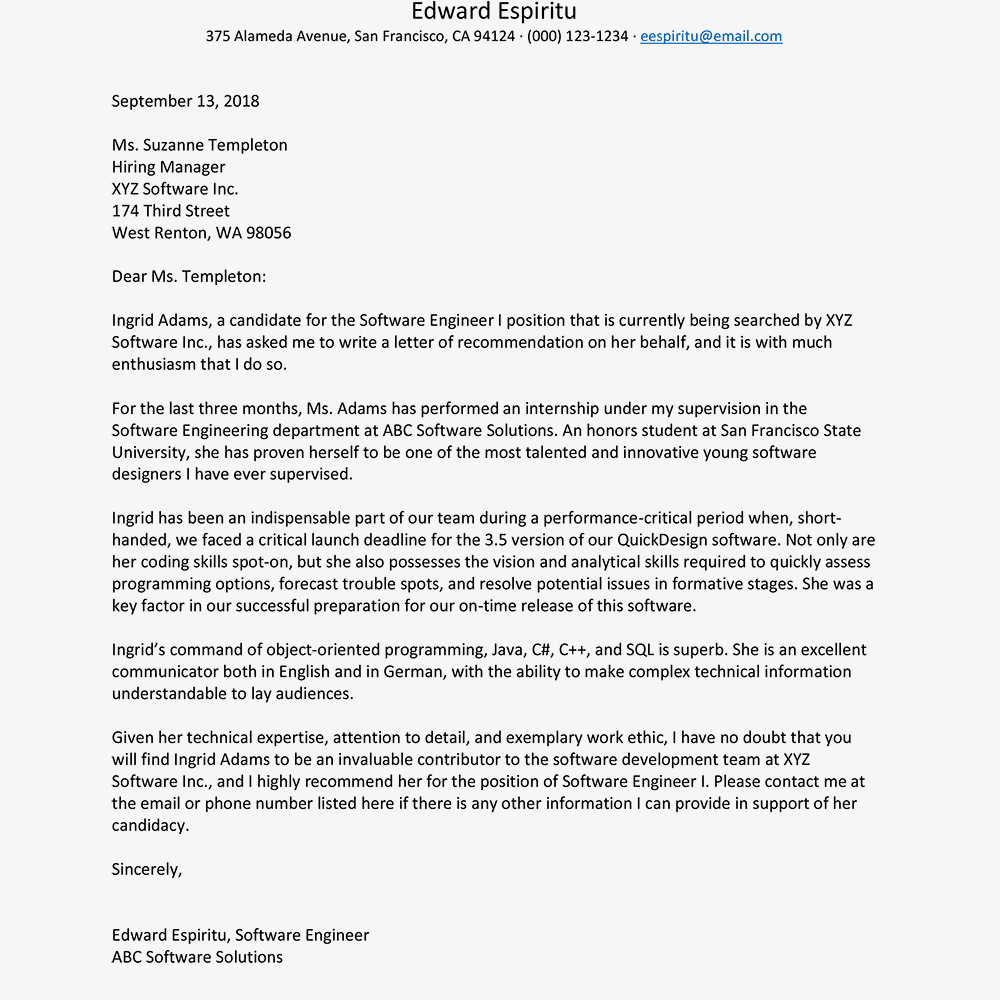 Reference Letter Template For Employment with regard to dimensions 1000 X 1000