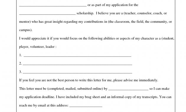 Request For Letter Of Reccomendation Template intended for proportions 1275 X 1650