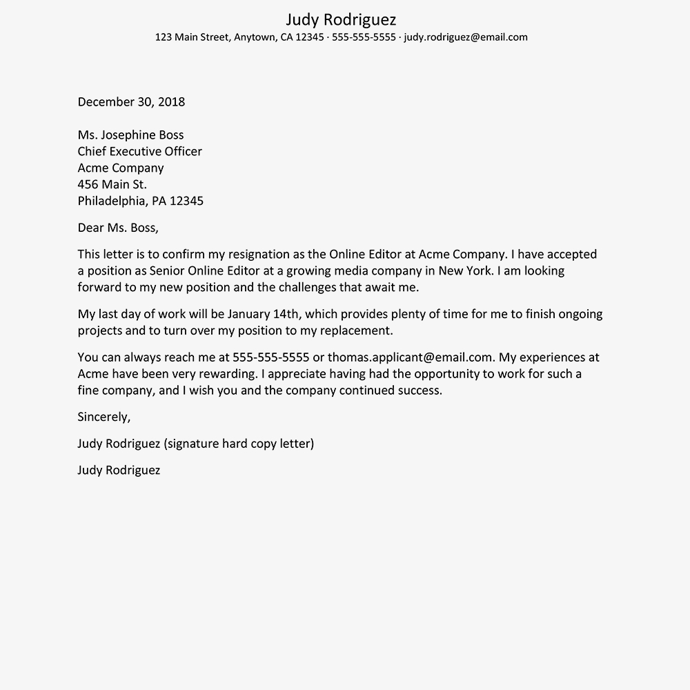 Thank You Note To Boss For Letter Of Recommendation • Invitation ...