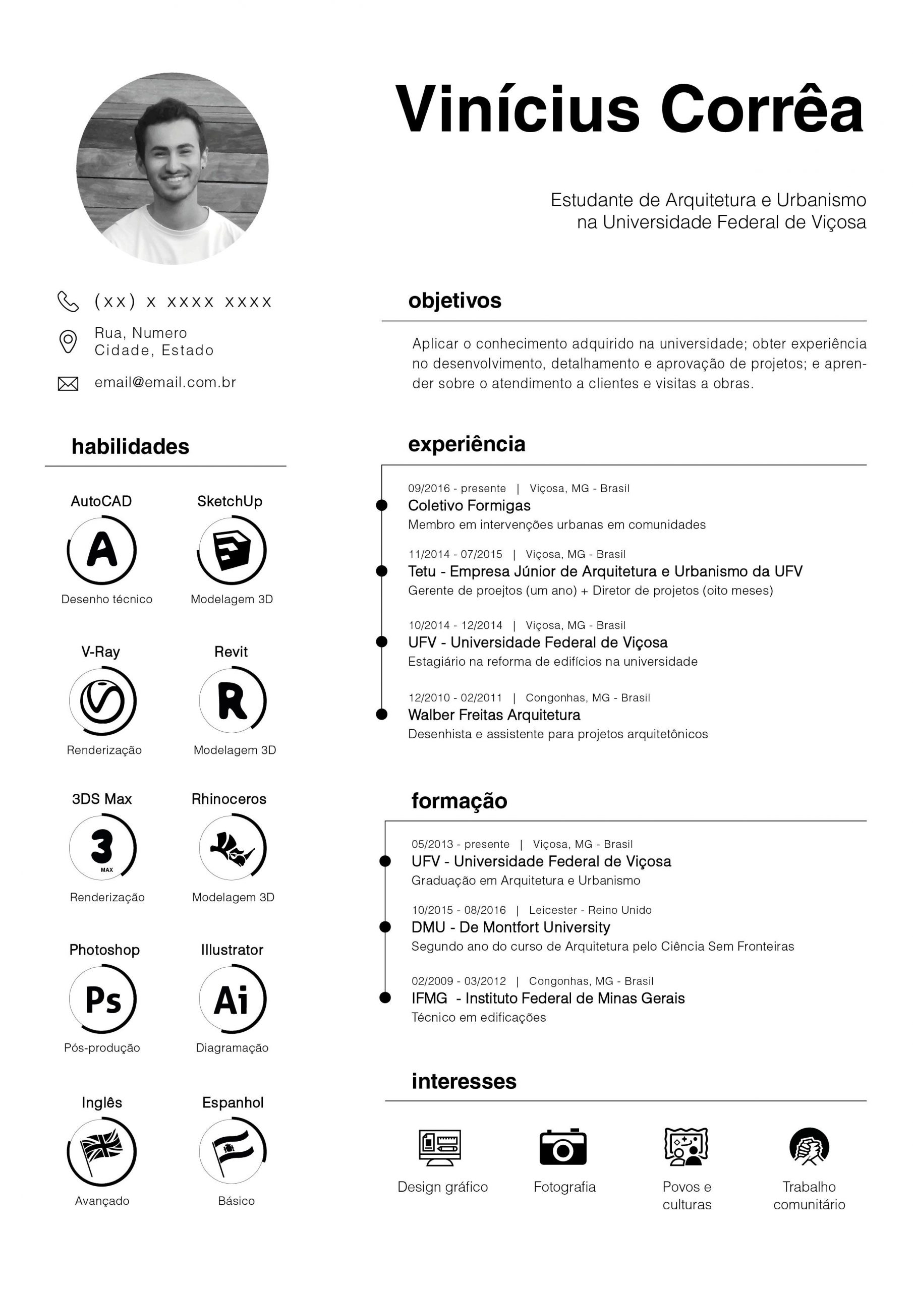 Resume Curriculum Vitae Architecture Urbanism Graphic with dimensions 2480 X 3508