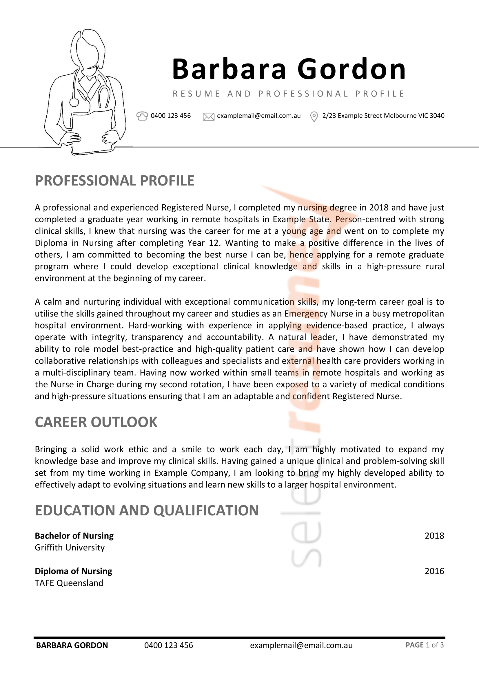 Resume Designs Archive Select Resumes throughout proportions 1653 X 2339