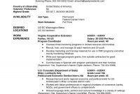 Resume Examples Industry And Job Title Federal Resume within size 1275 X 1650