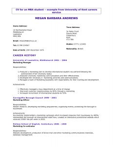 Resume Examples Kent Student Resume Template Student for sizing 1275 X 1650