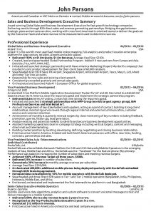 Resume Examples Real People Business Development pertaining to sizing 1240 X 1754