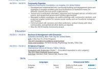 Resume Examples Real People Community Organizer Resume regarding dimensions 1240 X 1754