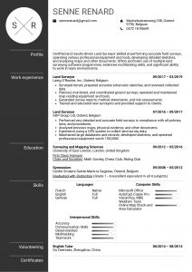 Resume Examples Real People Land Surveyor Resume Sample inside dimensions 1240 X 1754