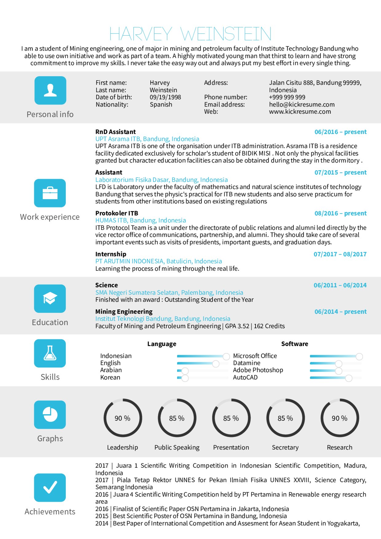 Resume Examples Real People Mining Engineer Resume intended for dimensions 1240 X 1754