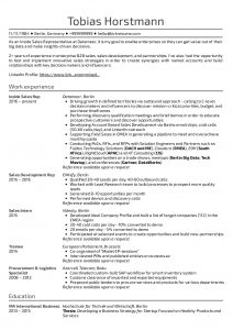 Resume Examples Real People Sales Development throughout dimensions 1240 X 1754