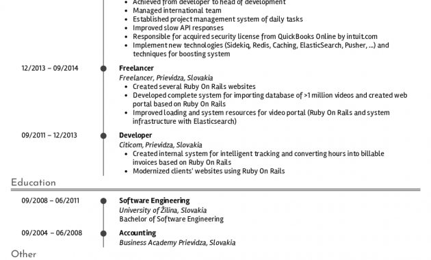 Resume Examples Real People Senior Web Developer Resume for dimensions 1240 X 1754