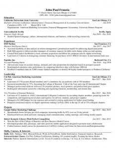 Resume Examples Templates Orfalea Student Services pertaining to dimensions 791 X 1024