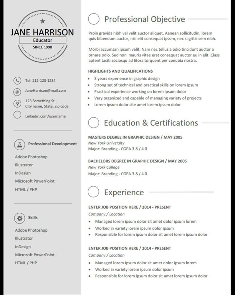 best-resume-template-to-stand-out-invitation-template-ideas