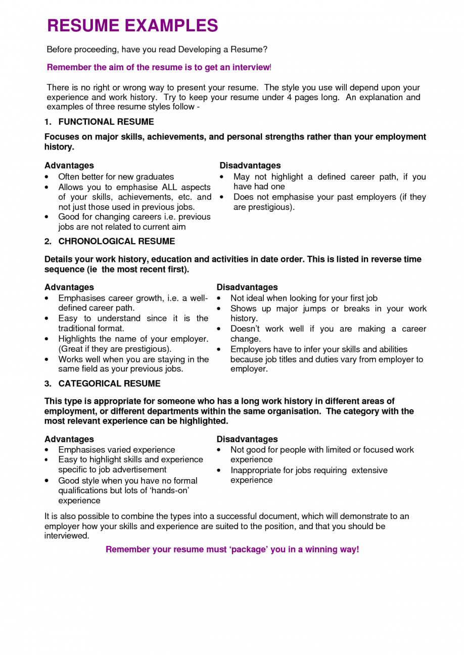 Resume Examples Varied Experience Job Resume Examples in sizing 918 X 1296