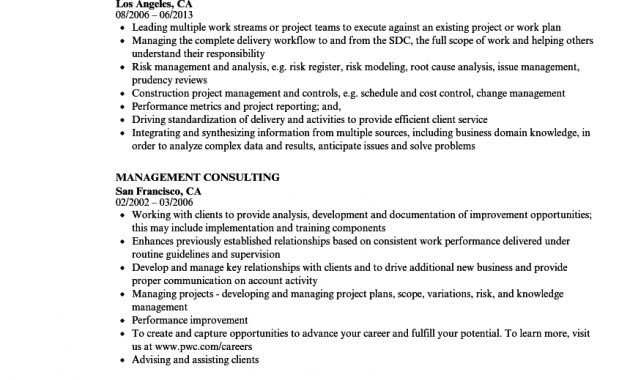 Resume For Management Consulting Akali for measurements 860 X 1240