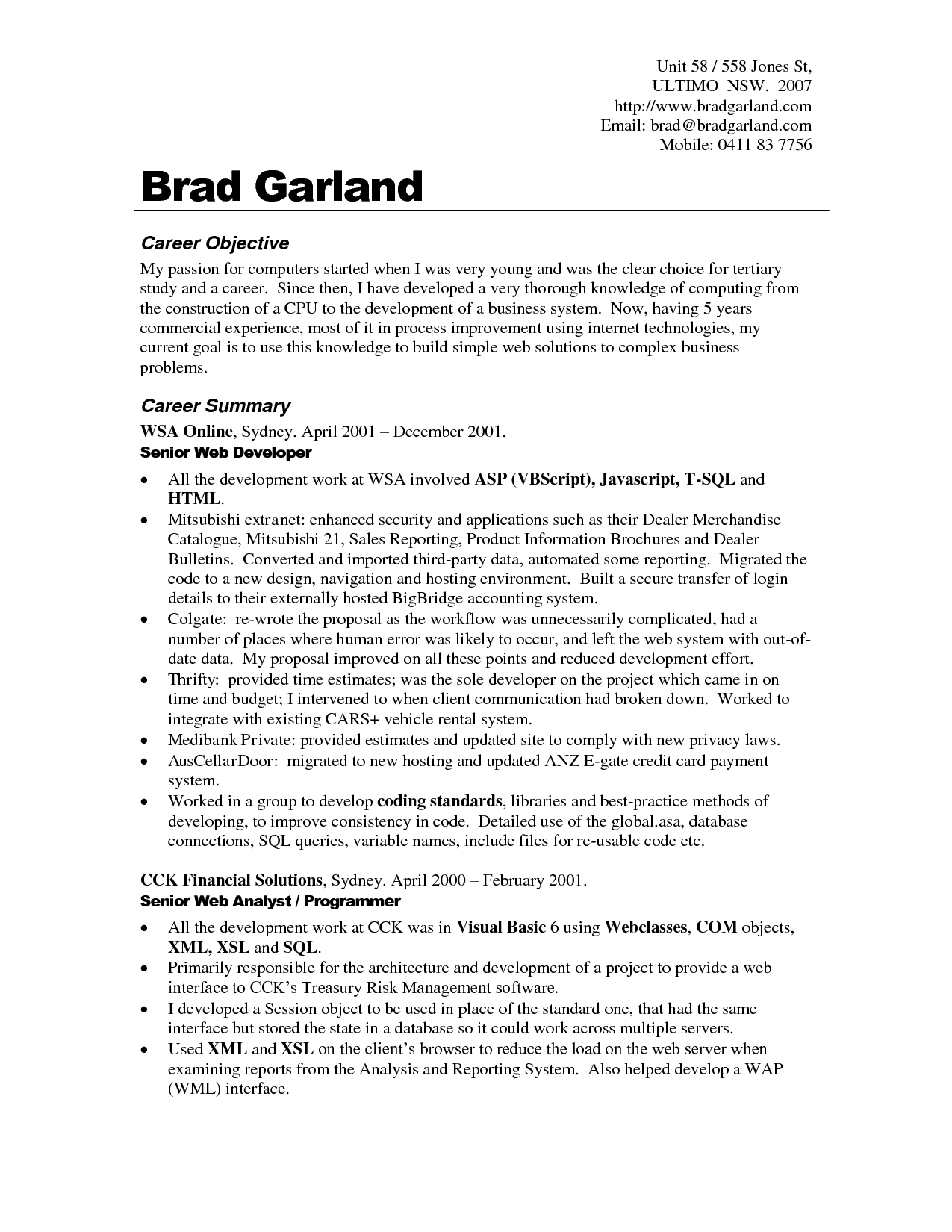 Resume Objectives Examples Best Templateresume Objective pertaining to proportions 1275 X 1650