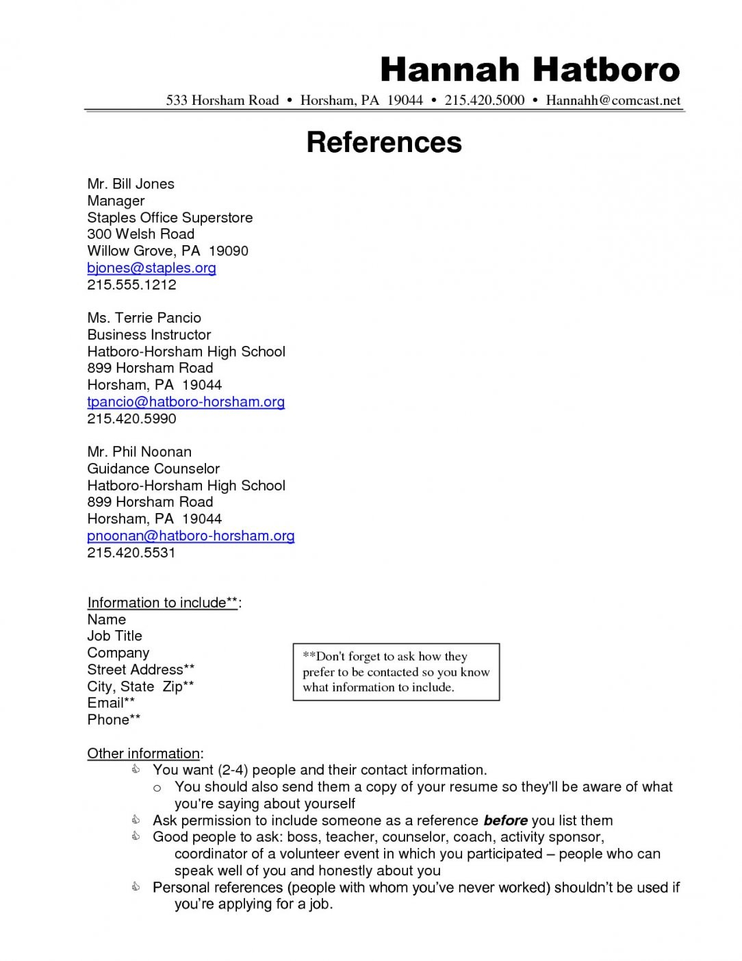 Resume References Examples Free Resume Templates regarding sizing 1084 X 1403