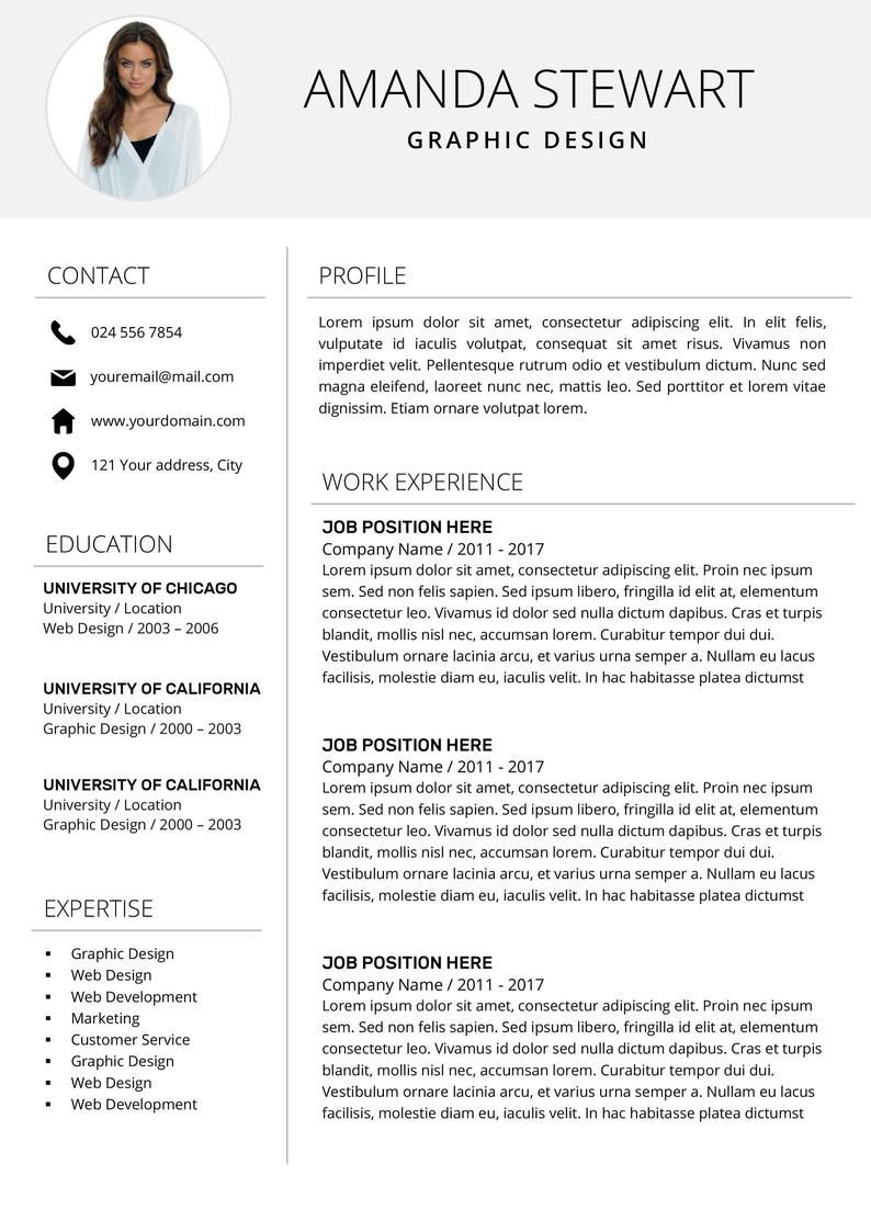 Resume Template Cv Template Professional Resume Resume in proportions 794 X 1123