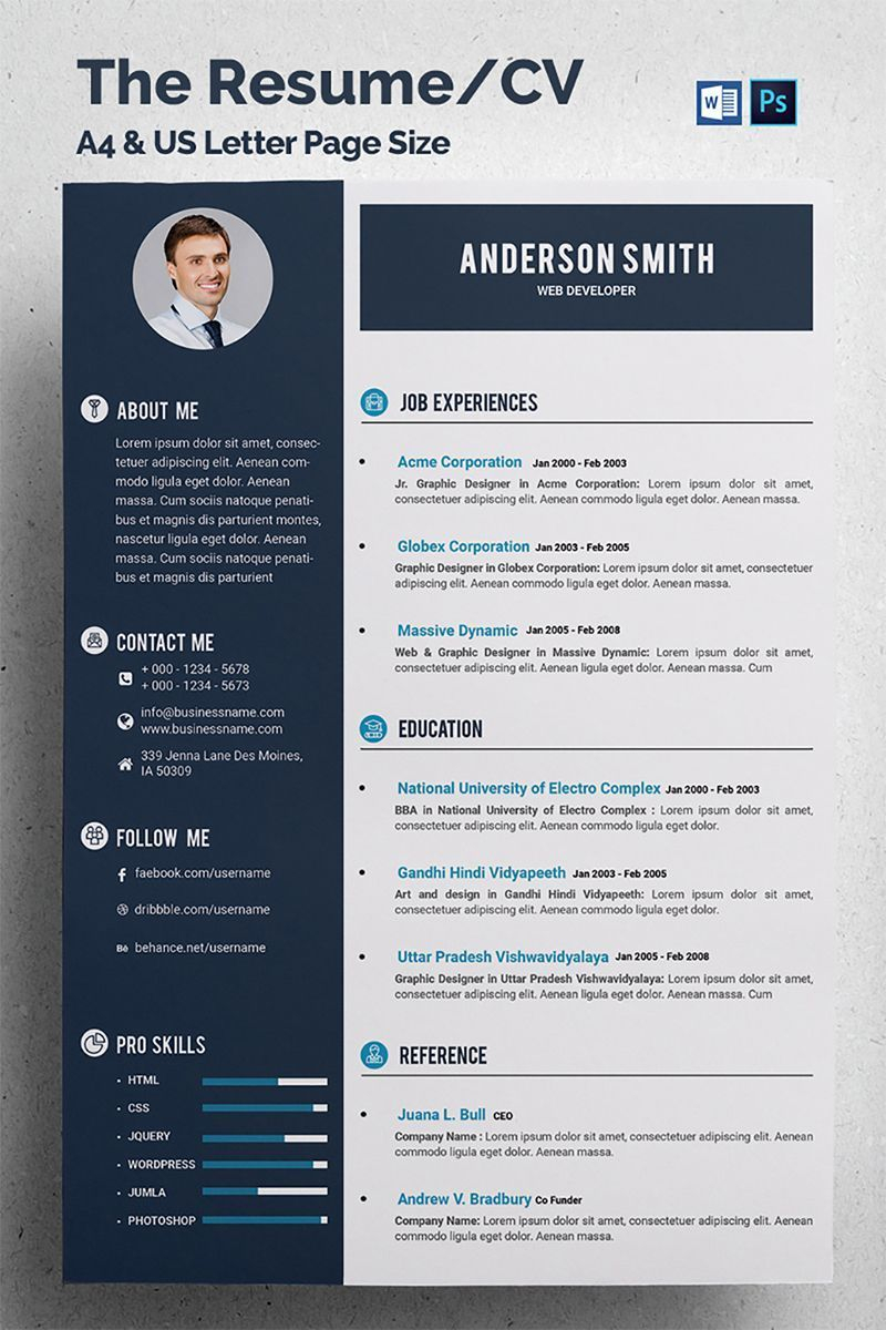 Resume Templates And Resume Examples Modle Cv pertaining to measurements 800 X 1200