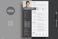 Resumecv Resume Templates On Dribbble throughout size 1600 X 1190