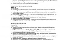 Revenue Cycle Manager Resume Samples Velvet Jobs in dimensions 860 X 1240