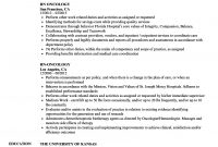 Rn Oncology Resume Samples Velvet Jobs with regard to sizing 860 X 1240