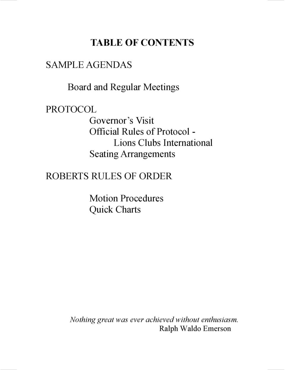 Robert S Rules Of Order Agenda Format Debandje with regard to proportions 960 X 1249