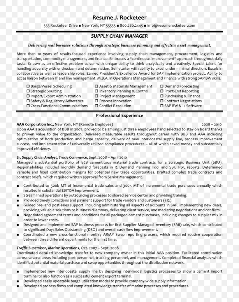 Rsum Purchasing Manager Curriculum Vitae Cover Letter for size 820 X 1035