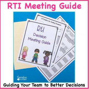 Rti Meeting Forms And Agenda Conversations In Literacy inside measurements 1499 X 1499