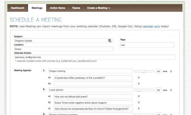 Run More Efficient Meetings 14 Tools For Shared Agendas pertaining to proportions 1065 X 761