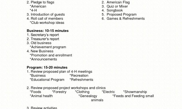 Sample Agenda For Business Meeting Google Search Agenda intended for sizing 1275 X 1650