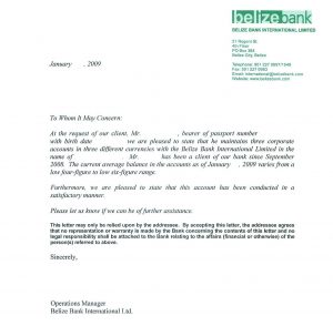 Sample Bank Reference Letters Business Letter Format in sizing 1652 X 1620