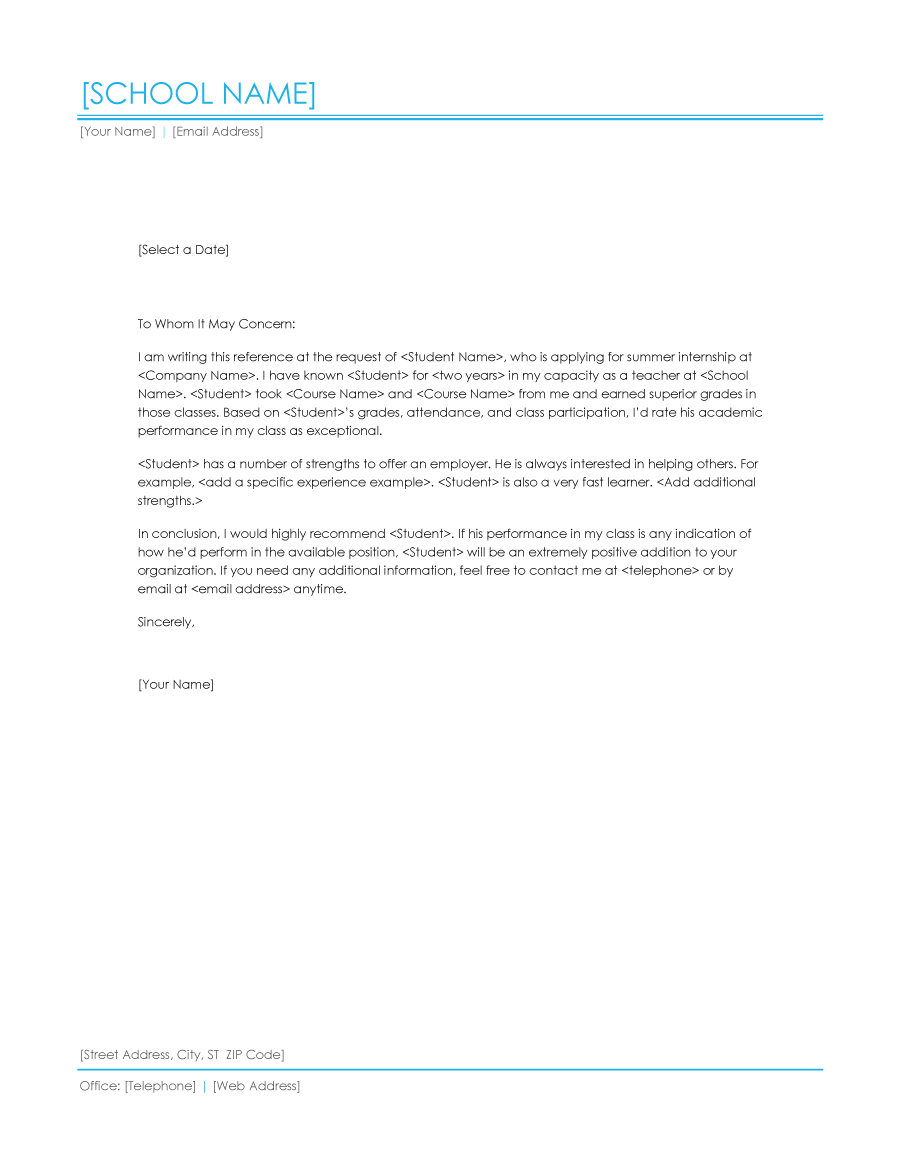Requesting A Letter Of Recommendation From Employer Invitation 