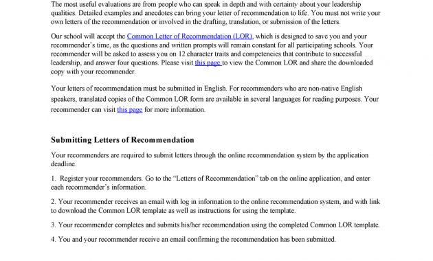 Sample Instructions For Candidates And Recommenders 2017 throughout measurements 1200 X 1553