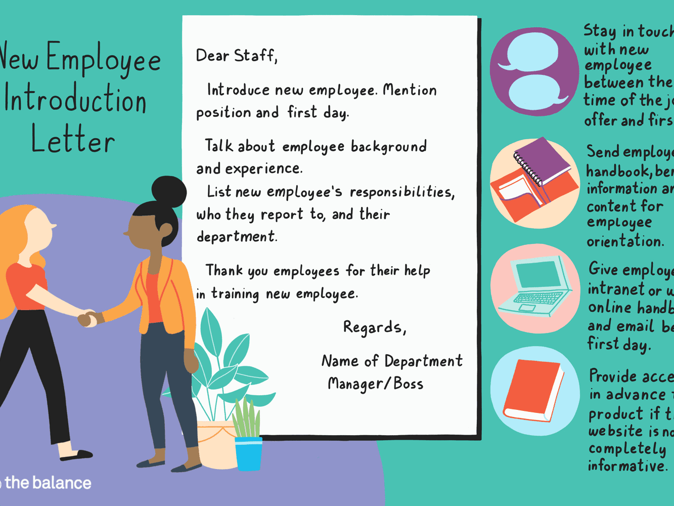 Sample Introduction Letter For A New Employee in proportions 1333 X 1000