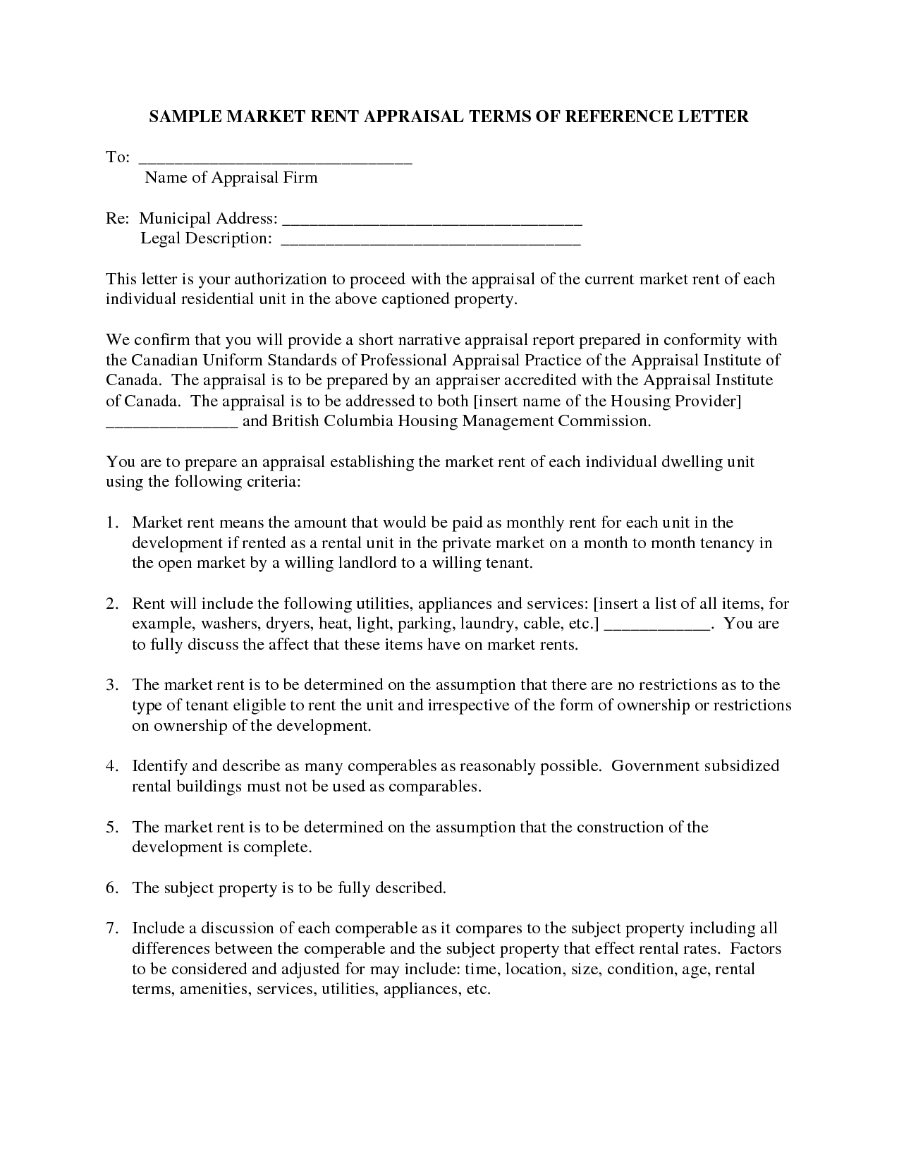 Sample Personal Reference Letter For Rental Property with measurements 1275 X 1650