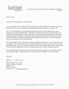 Sample Recommendation Letter For High School Student From throughout size 2496 X 3248