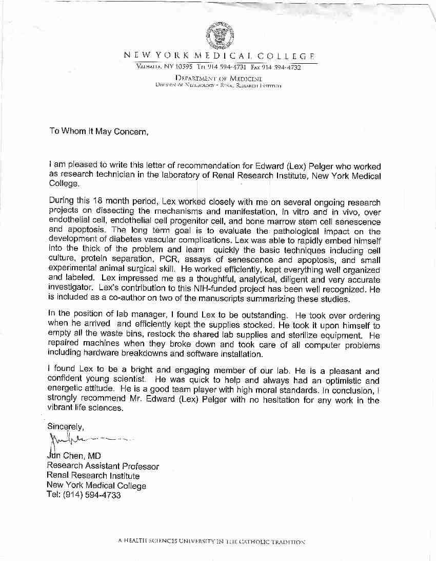 Sample Recommendation Letter For Phd In Computer Science Enom regarding proportions 850 X 1092