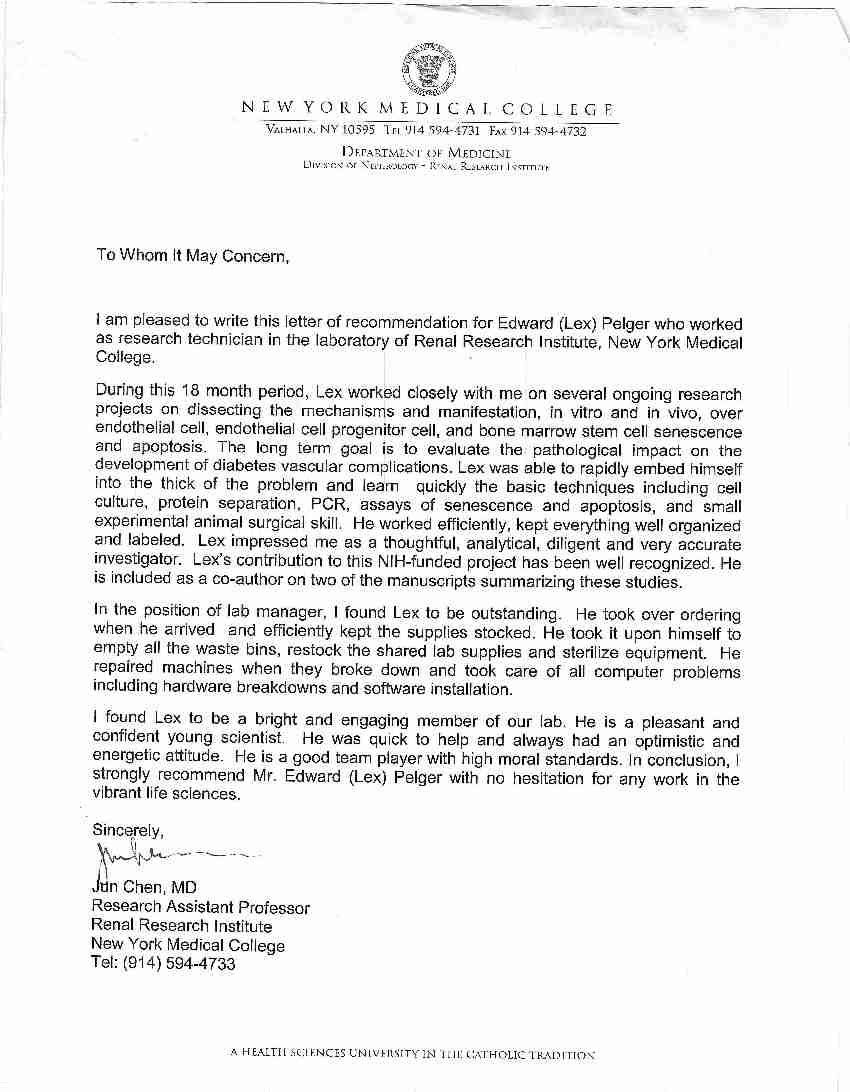 Sample Recommendation Letter For Phd In Computer Science in proportions 850 X 1092